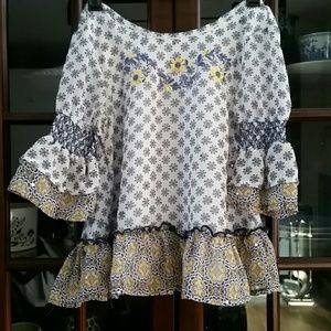 Little Lass Boho Girls 3T Blouse